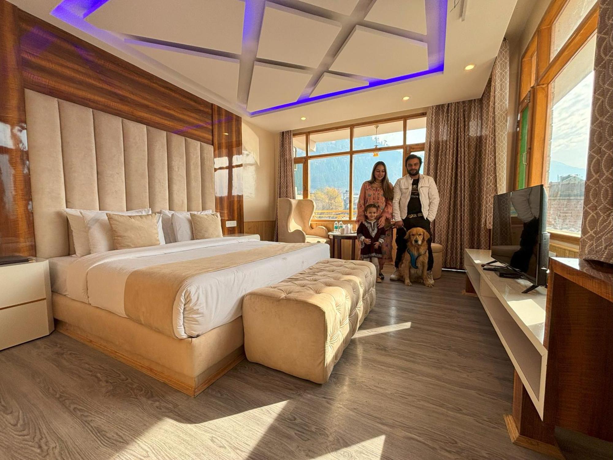 Hill River Resort - Central Heated & Air Cooled - Near Mall Road , Best Property Of Manali 2024- 2025 Exterior foto