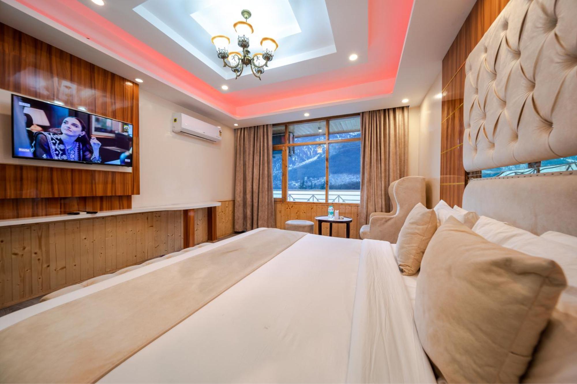 Hill River Resort - Central Heated & Air Cooled - Near Mall Road , Best Property Of Manali 2024- 2025 Exterior foto