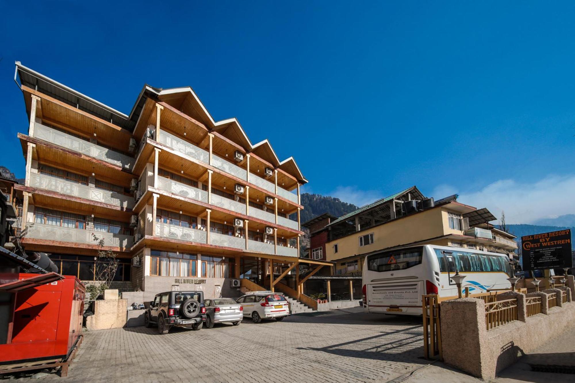Hill River Resort - Central Heated & Air Cooled - Near Mall Road , Best Property Of Manali 2024- 2025 Exterior foto
